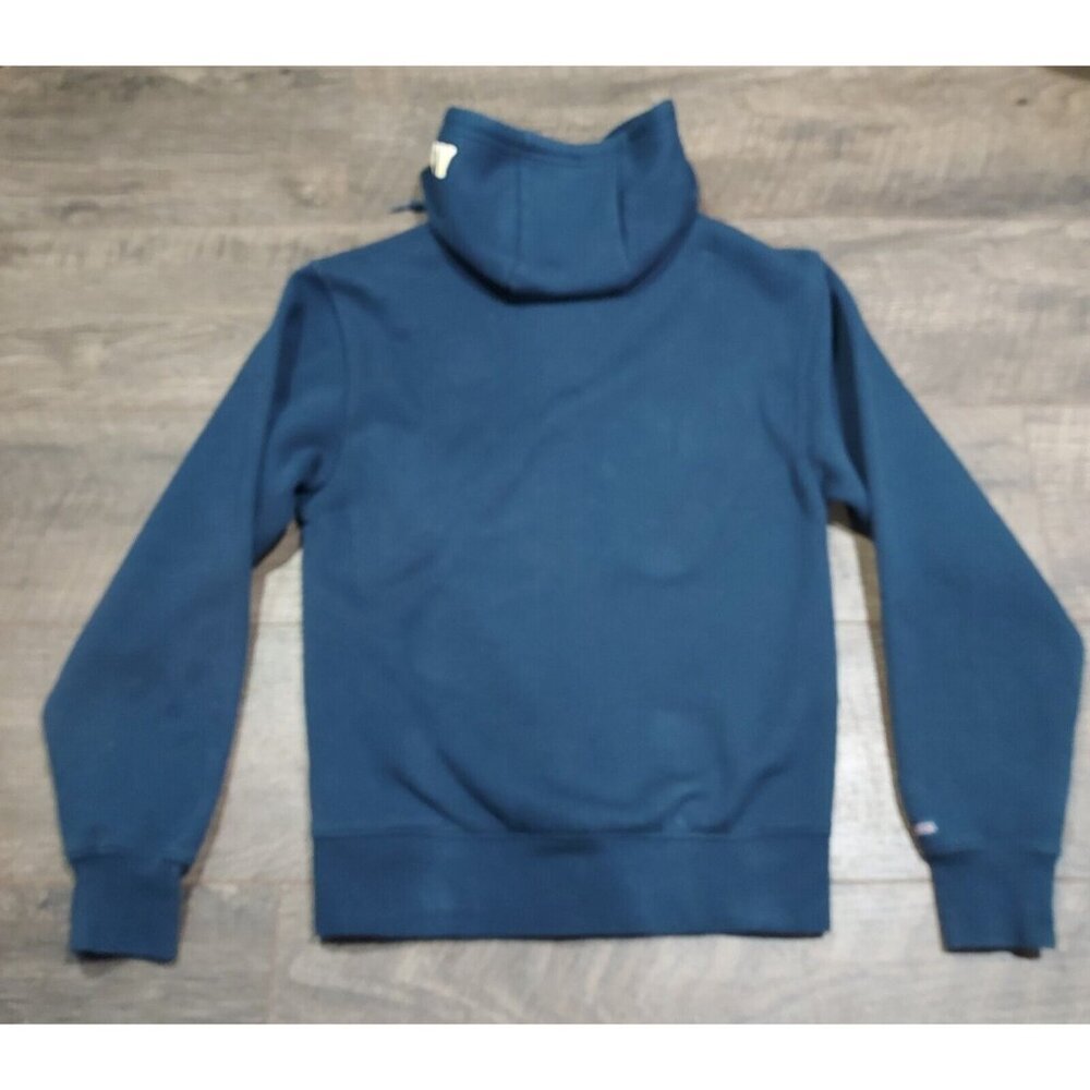 JanSport US Navy Sweatshirt Hoodie Adult Xsmall Military Blue Front Pockets - Picture 2 of 13